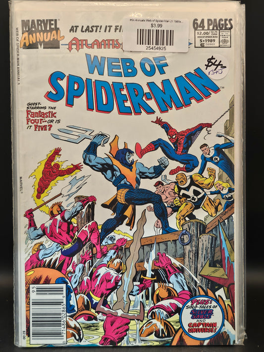 #7d Annuals Web of Spider-Man (1985 1st Series)