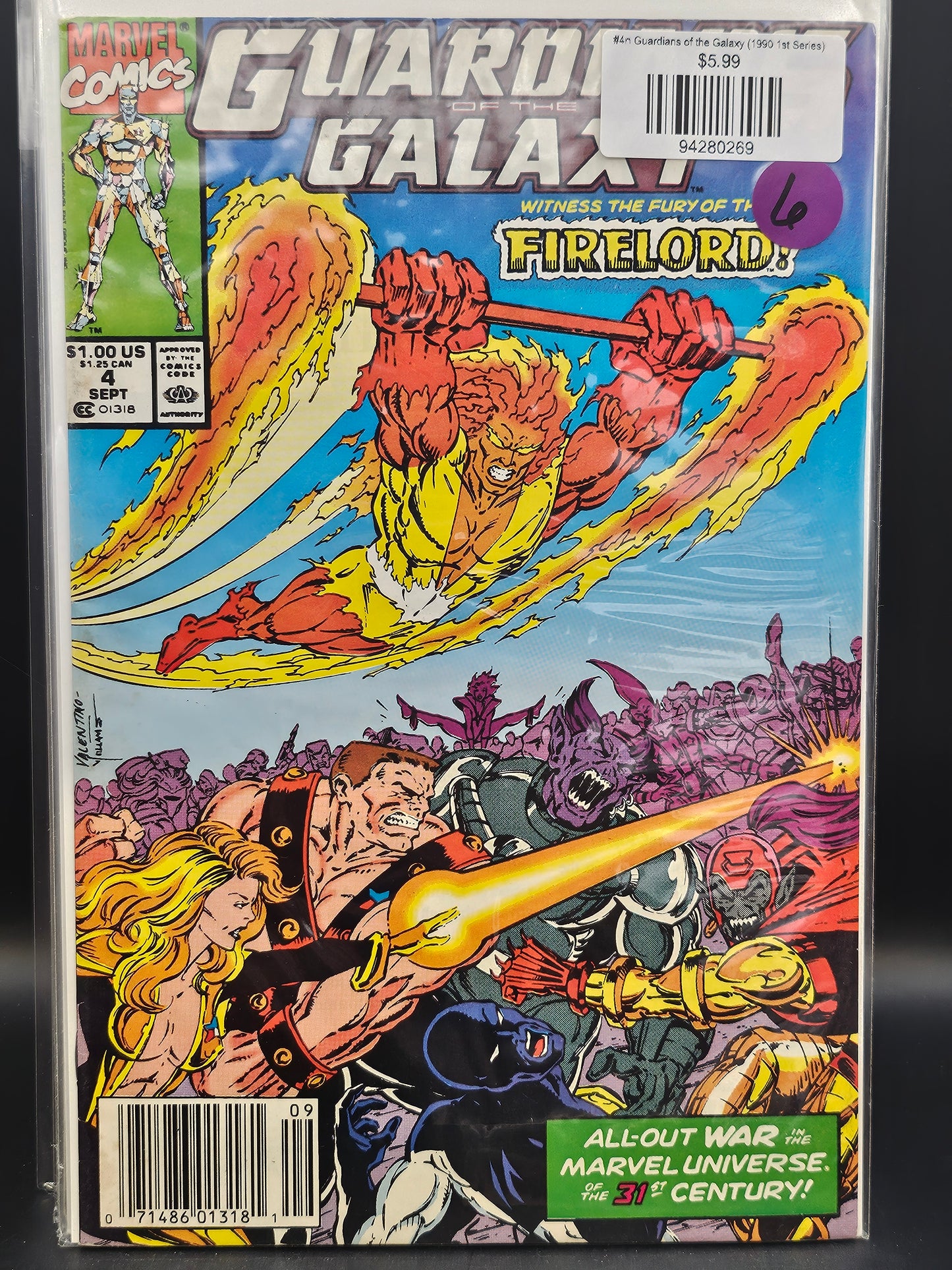 #4n Guardians of the Galaxy (1990 1st Series)
