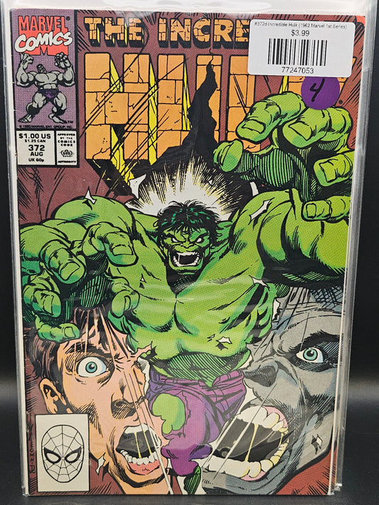 #372d Incredible Hulk (1962 Marvel 1st Series)