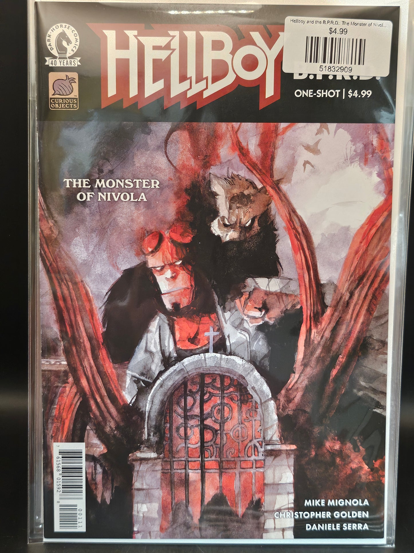 Hellboy and the B.P.R.D.: The Monster of Nivola one-shot (CVR A) (Daniele Serra)