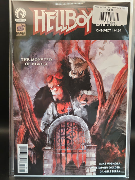 Hellboy and the B.P.R.D.: The Monster of Nivola one-shot (CVR A) (Daniele Serra)