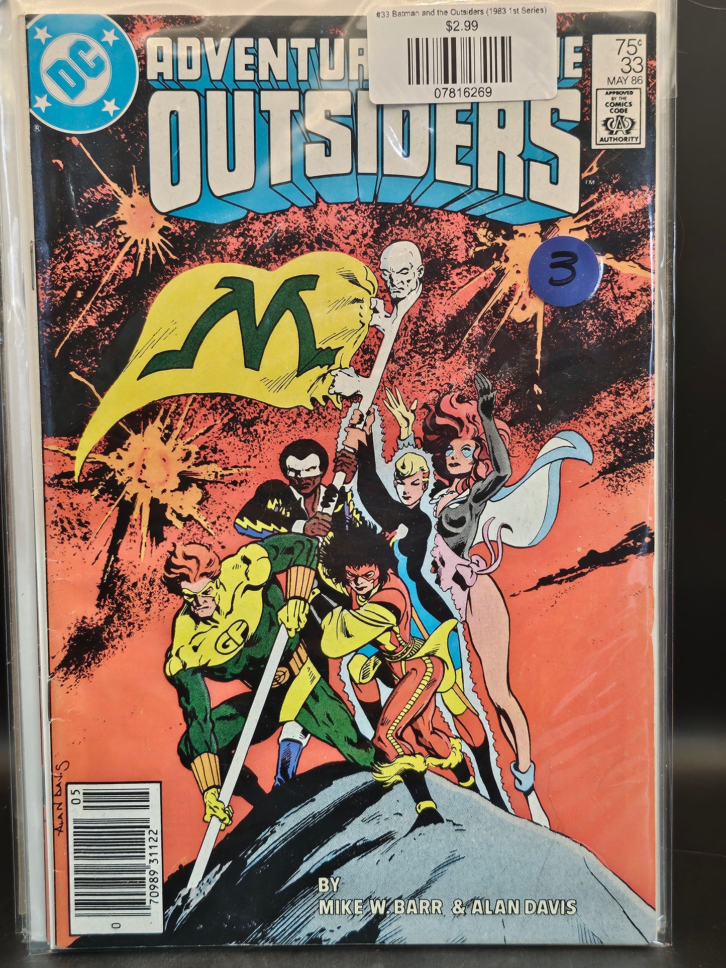 #33 Batman and the Outsiders (1983 1st Series)