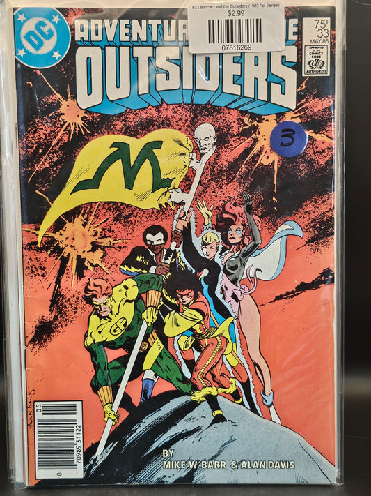 #33 Batman and the Outsiders (1983 1st Series)