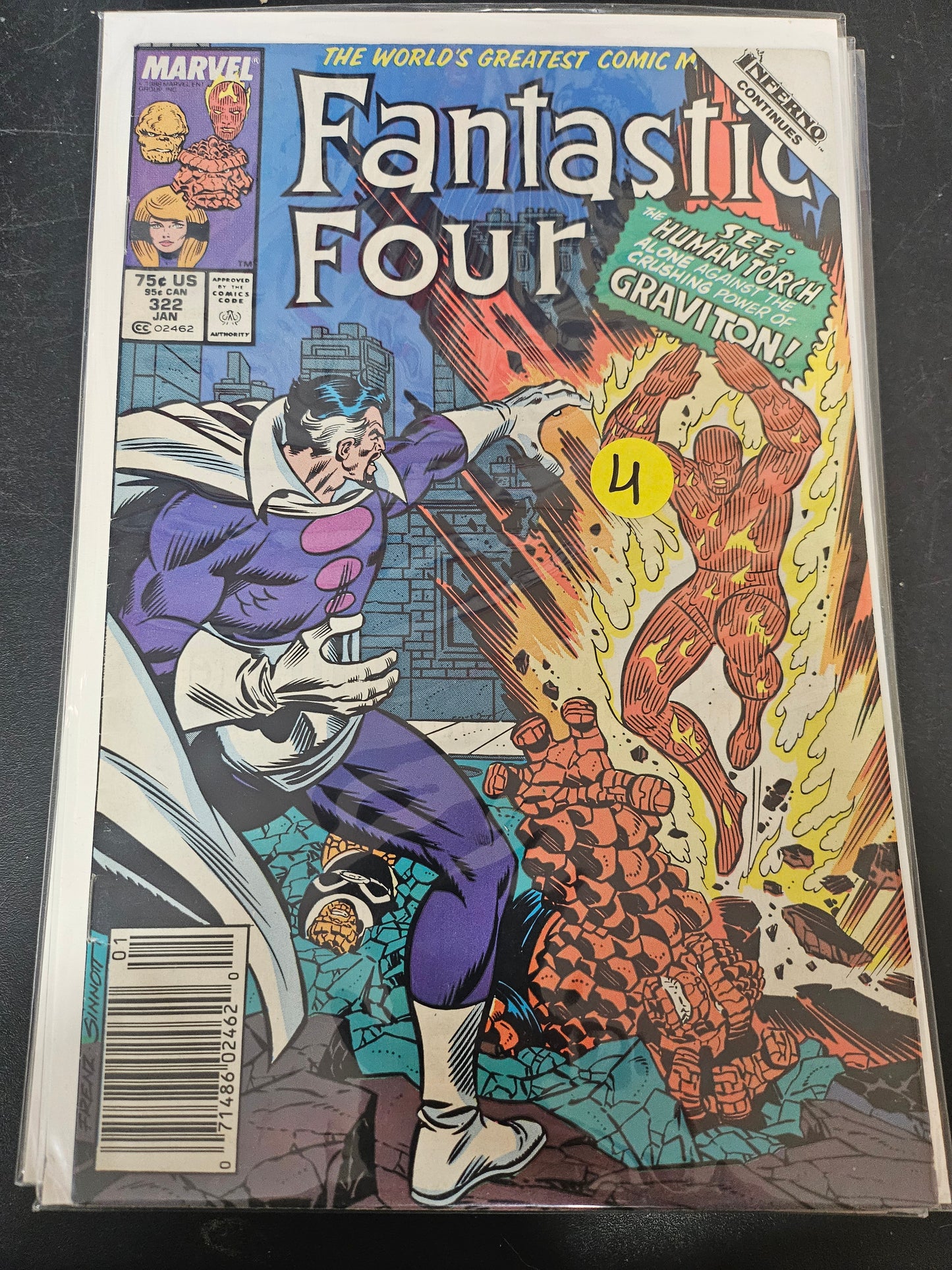 101.132 Fantastic Four – #322 – v1 (1961–1995)