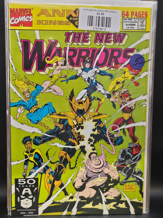 #1 Annuals New Warriors (1990 1st Series)