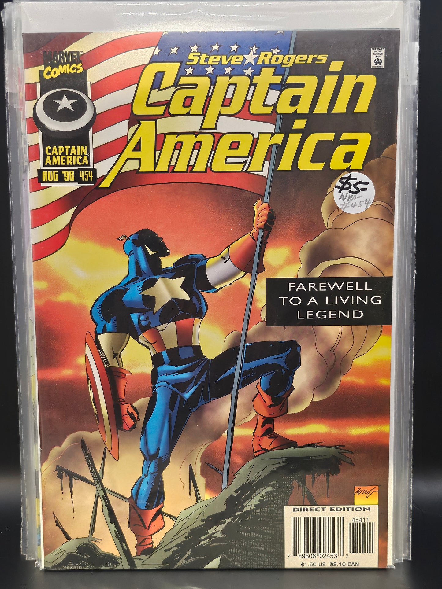 #454 - Captain America (1968 1st Series)