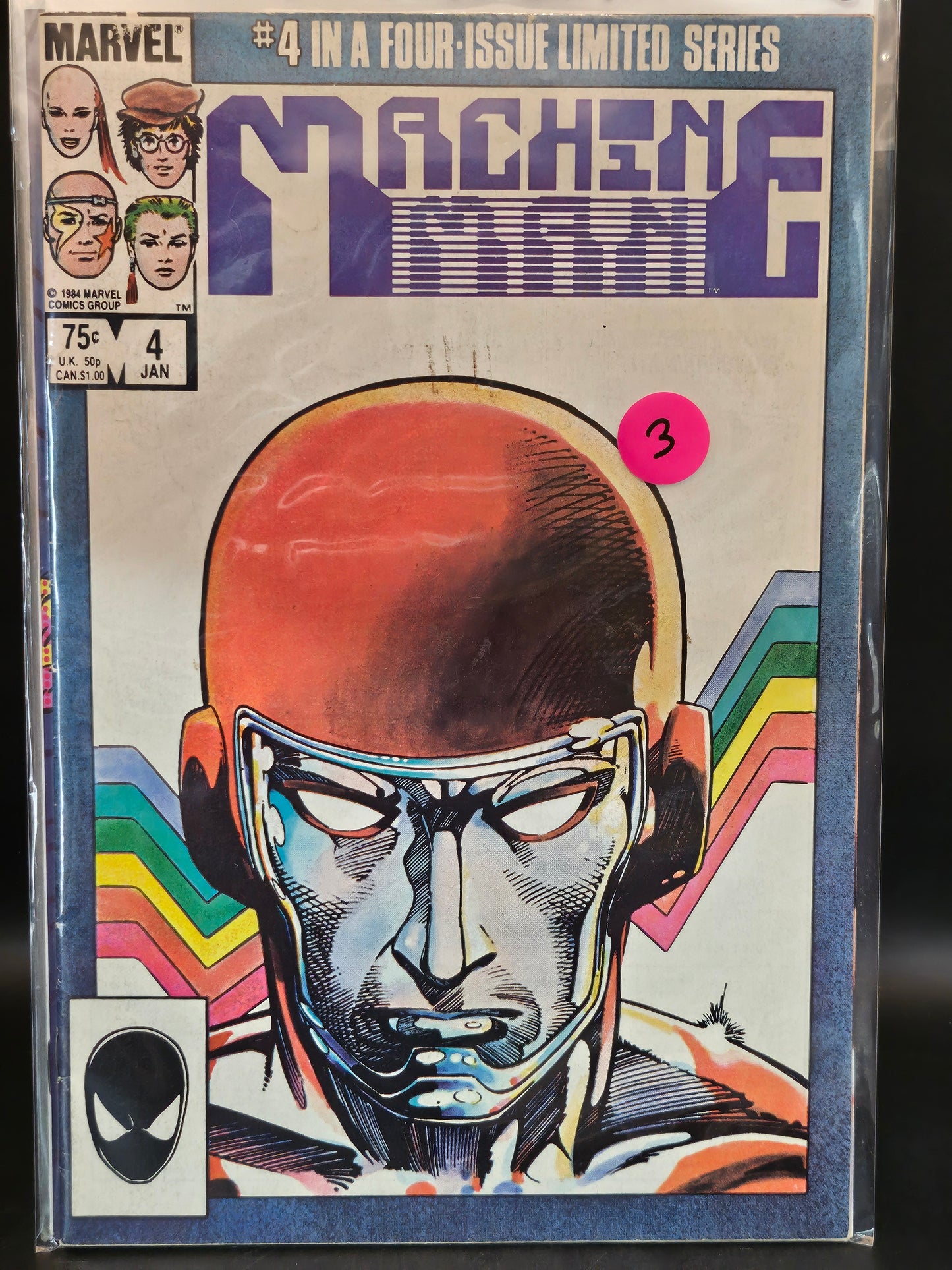 #1-4 Machine Man (1984 2nd Series)