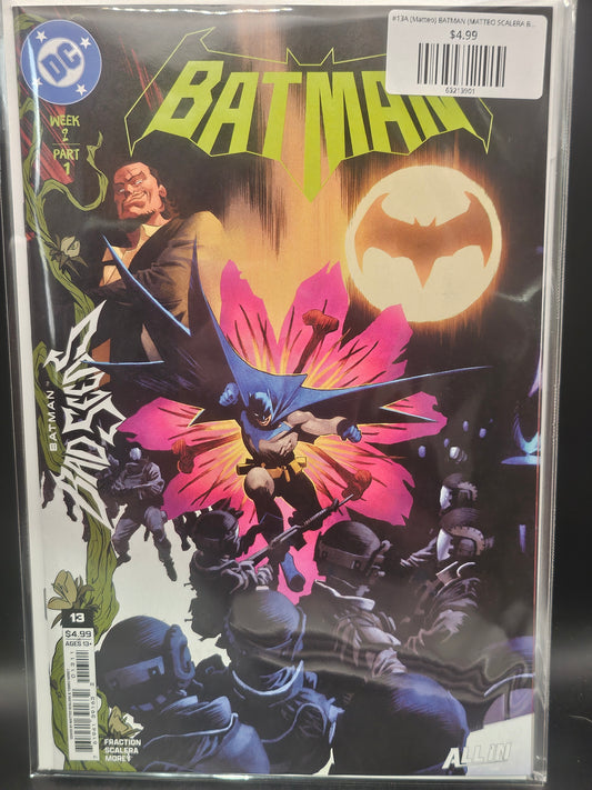 #13A (Matteo) BATMAN (MATTEO SCALERA BATMAN BAD SEEDS)