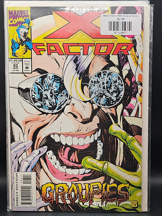 #93d X-Factor (1986 1st Series Marvel)