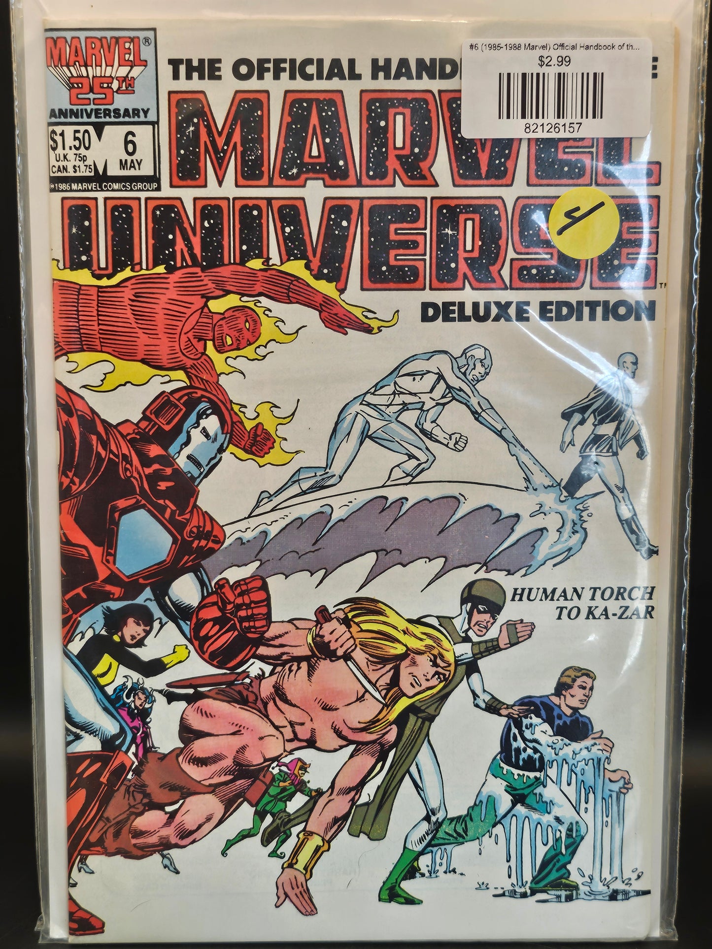 #6 (1985-1988 Marvel) Official Handbook of the Marvel Universe Deluxe Edition