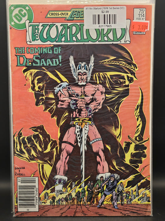 #114n Warlord (1976 1st Series DC)