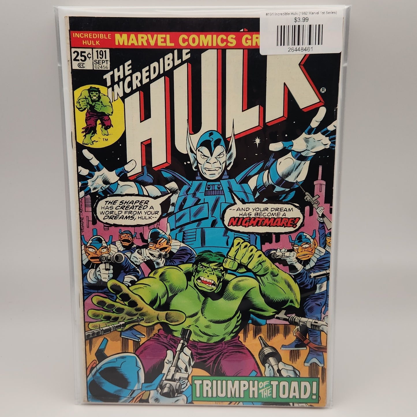 #191 Incredible Hulk (1962 Marvel 1st Series)