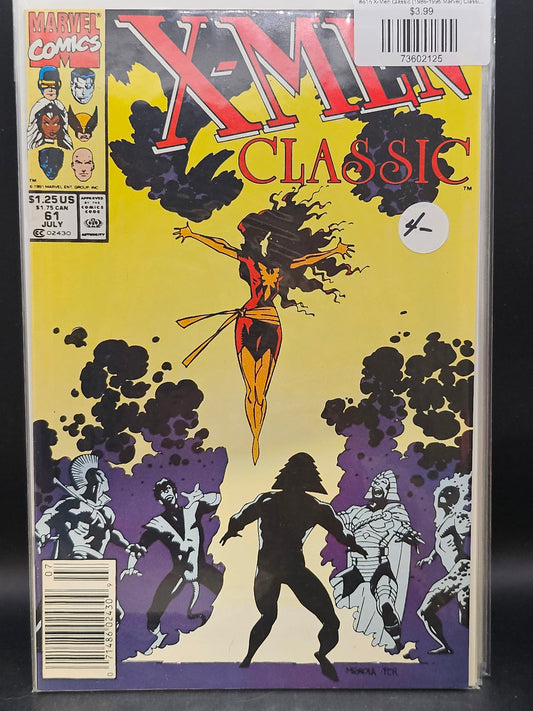 #61n X-Men Classic (1986-1995 Marvel) Classic X-Men