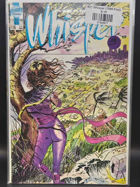 #21 Whisper (1986 First)