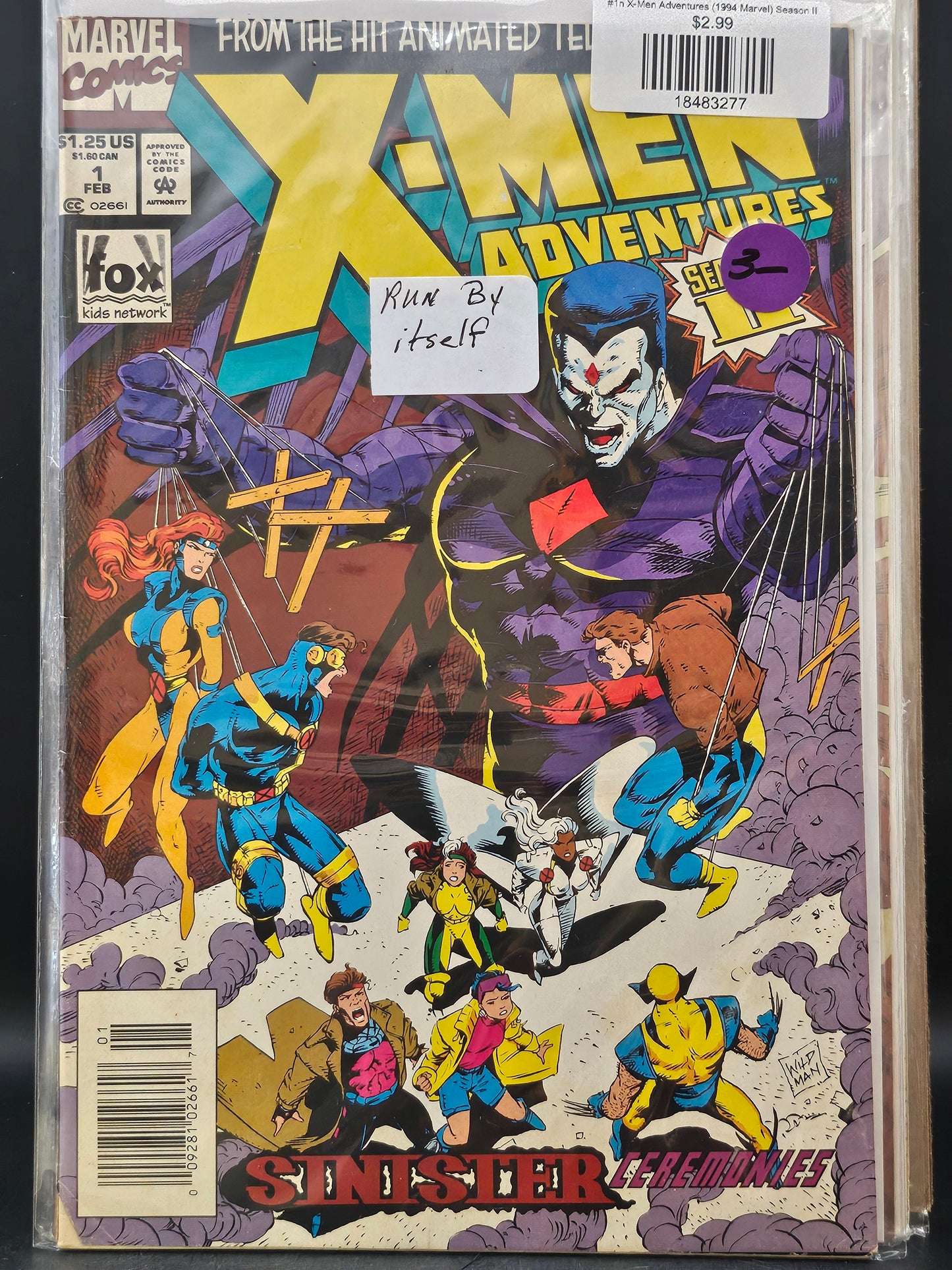 #1n X-Men Adventures (1994 Marvel) Season II