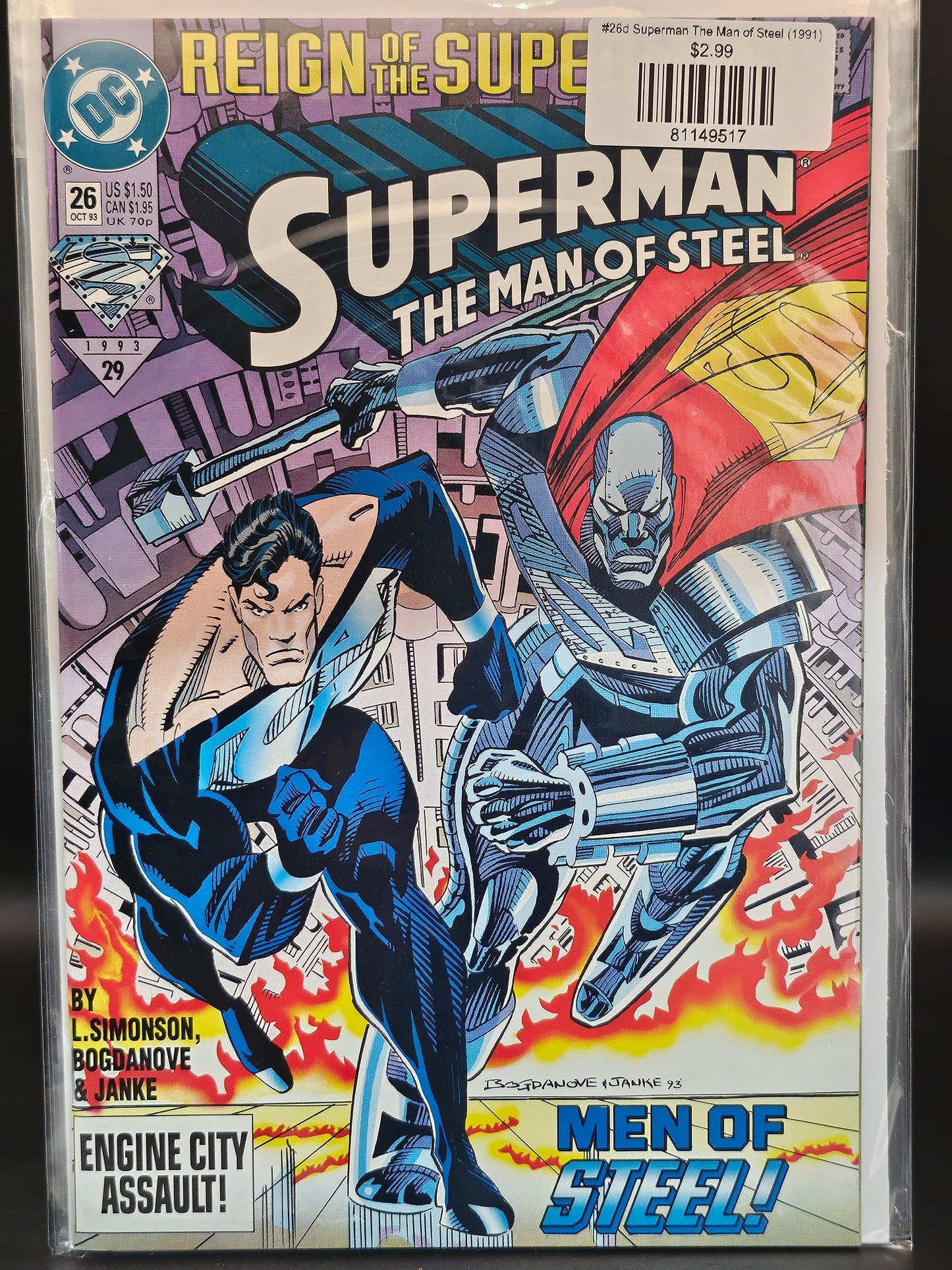 #26d Superman The Man of Steel (1991)