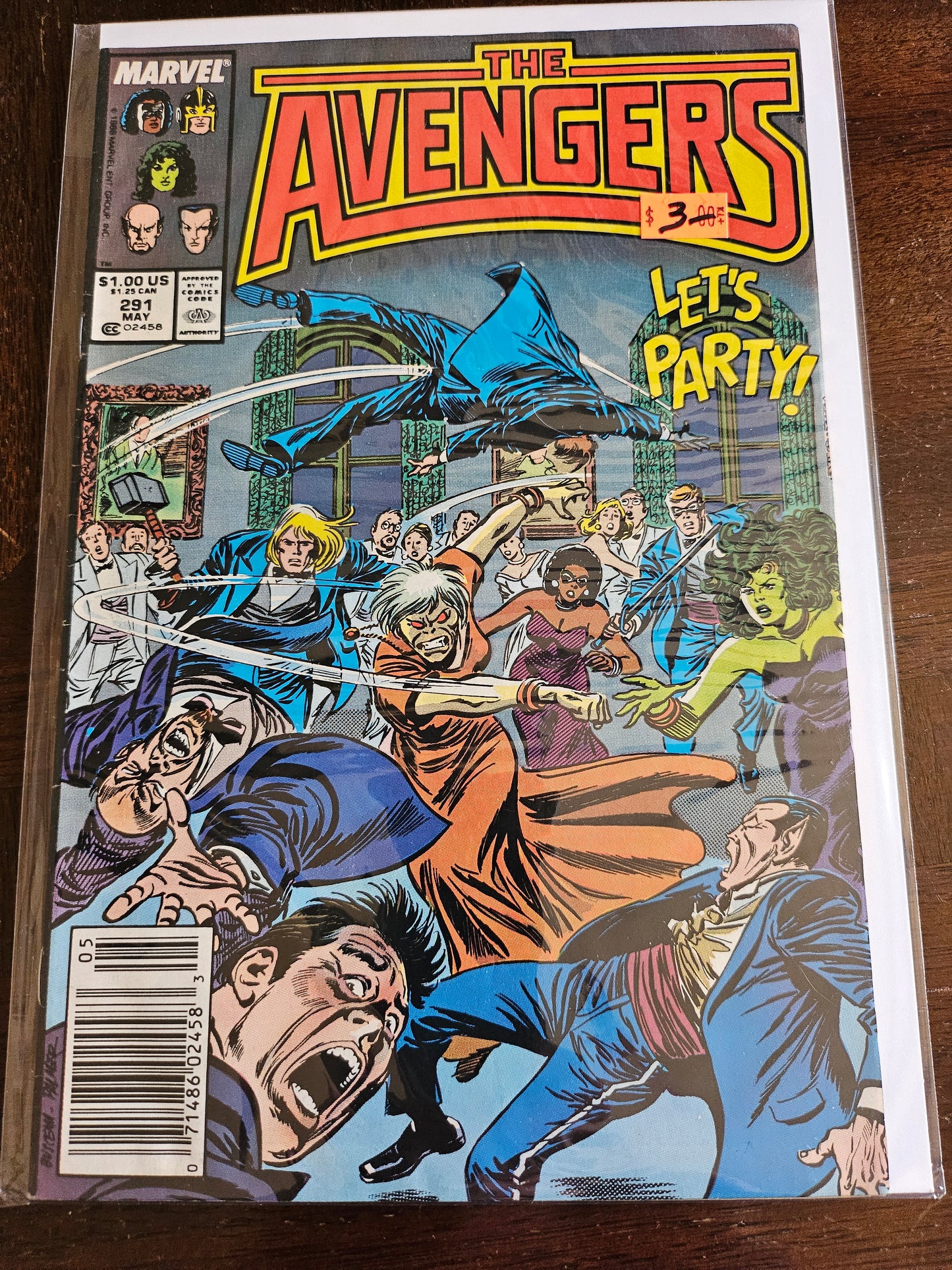 Avengers – Marvel Comics – (1963–1999) – Volume 1 – #291