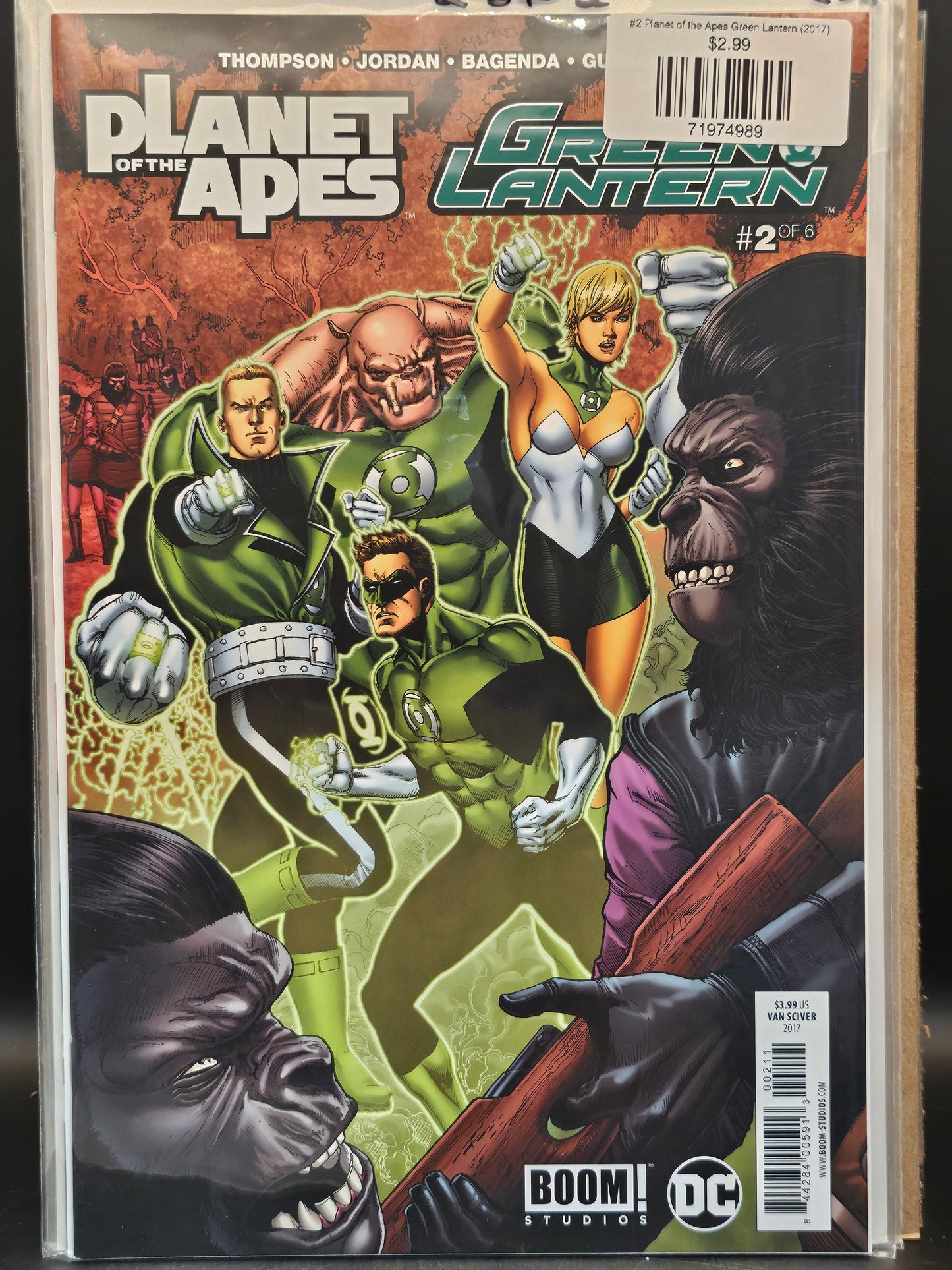 #2 Planet of the Apes Green Lantern (2017)