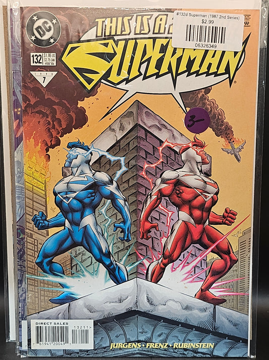 #132d Superman (1987 2nd Series)