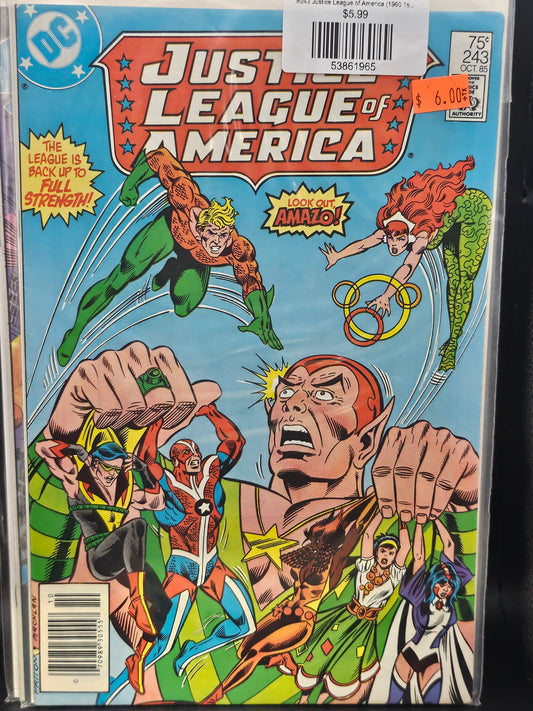 #243 Justice League of America (1960 1st Series)