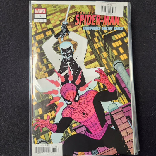 #1 (Mike) SPECTACULAR SPIDER-MAN: BRAND NEW DAY (MIKE MCKONE VARIANT)