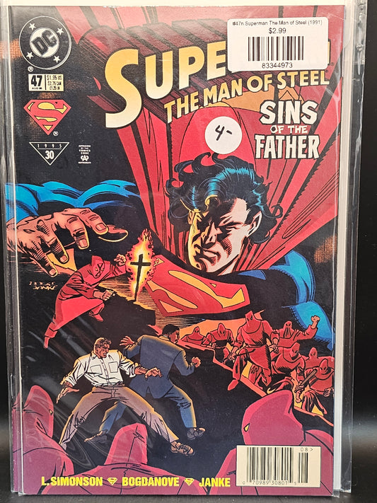 #47n Superman The Man of Steel (1991)