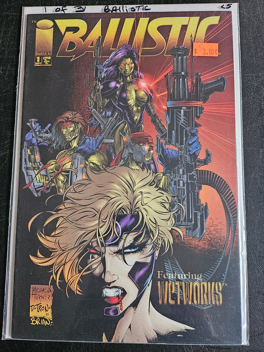 Ballistic – Image Comics – (1995) – Volume 1 – Limited Series - #1