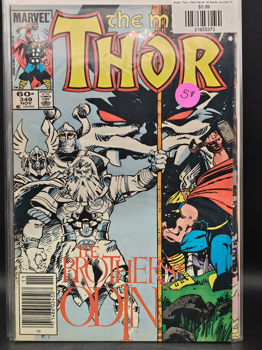 #349n Thor (1962 Marvel 1st Series Journey Into Mystery)