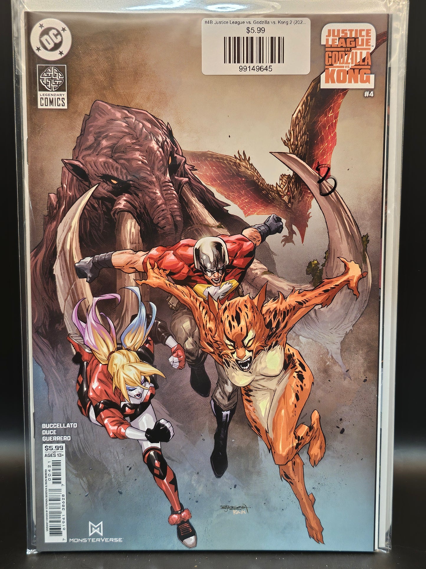 #4B Justice League vs. Godzilla vs. Kong 2 (2025 DC)