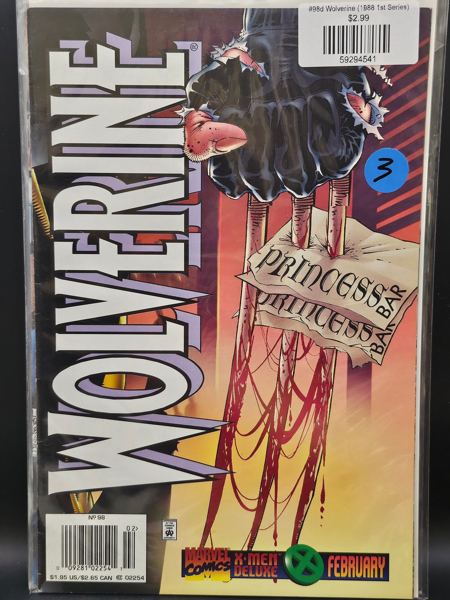 #98d Wolverine (1988 1st Series)