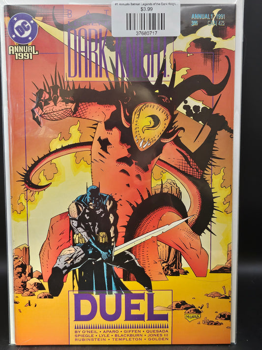 #1 Annuals Batman Legends of the Dark Knight (1989)