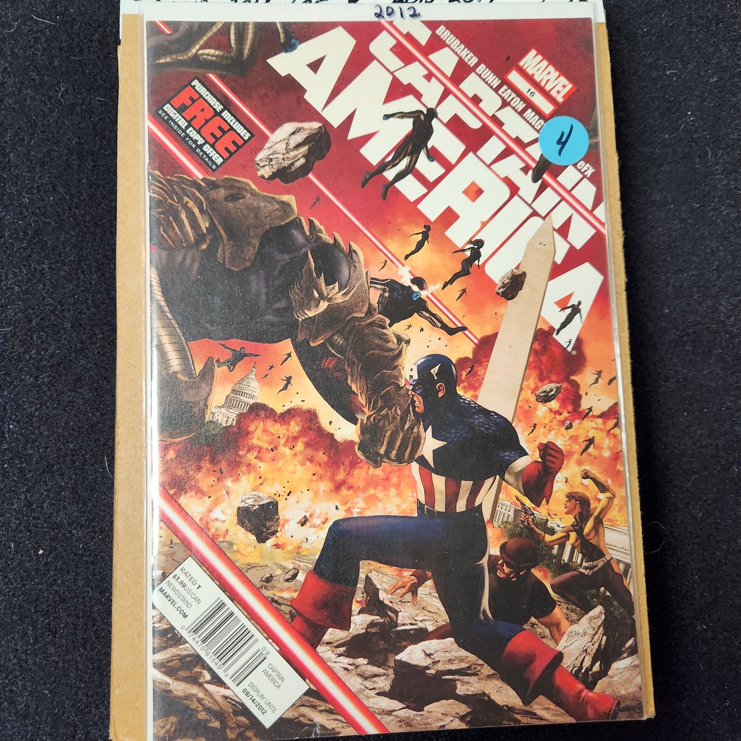 Captain America – Marvel – 2011–2012 – Volume 6 – Ongoing Series – #16