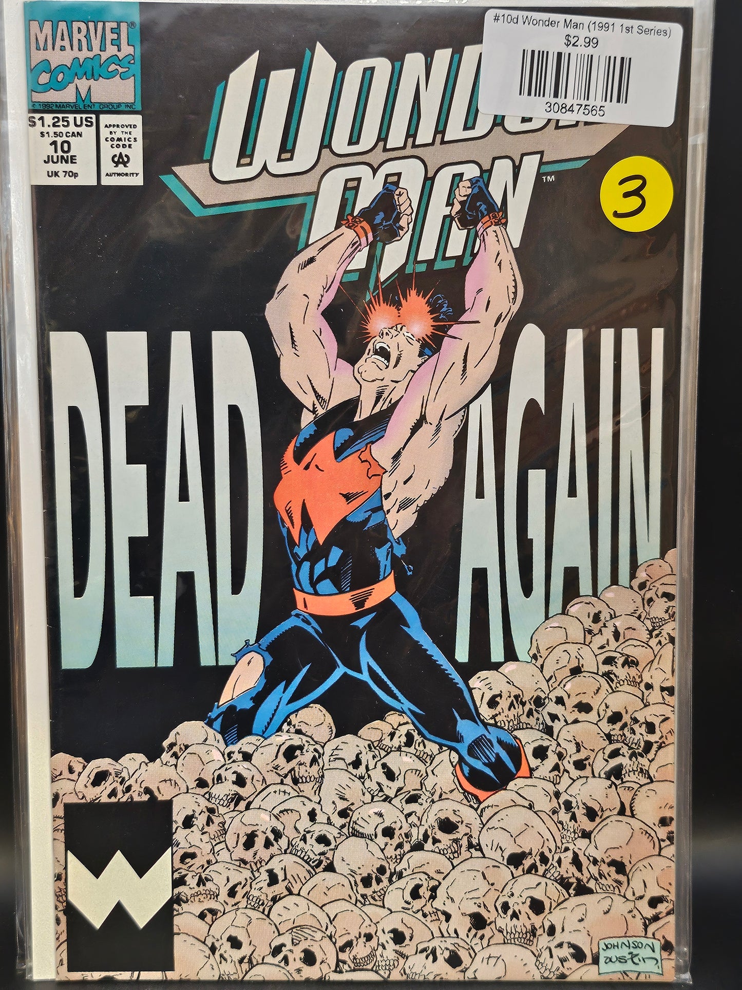 #10d Wonder Man (1991 1st Series)