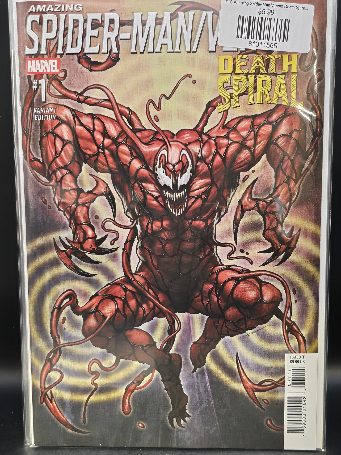 #1B Amazing Spider-Man Venom Death Spiral (2026 Marvel)