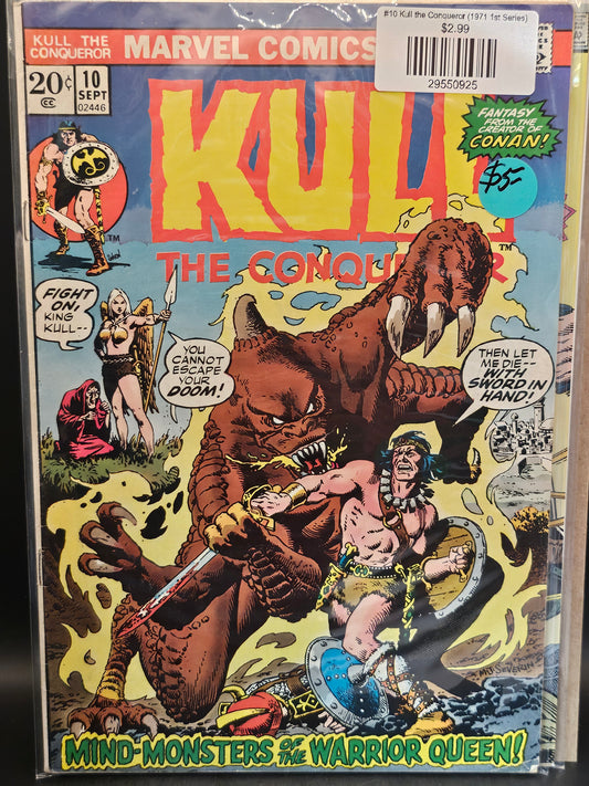 #10 Kull the Conqueror (1971 1st Series)