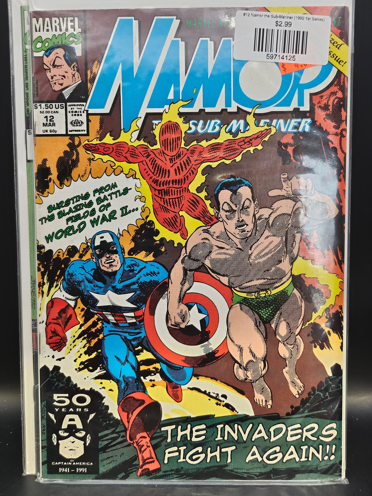#12 Namor the Sub-Mariner (1990 1st Series)