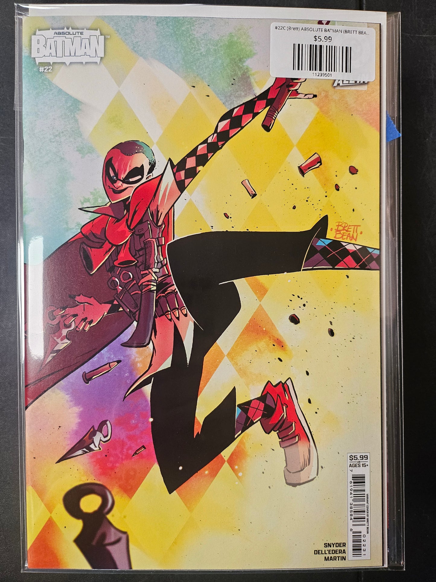 #22C (Brett) ABSOLUTE BATMAN (BRETT BEAN CARD STOCK VAR)