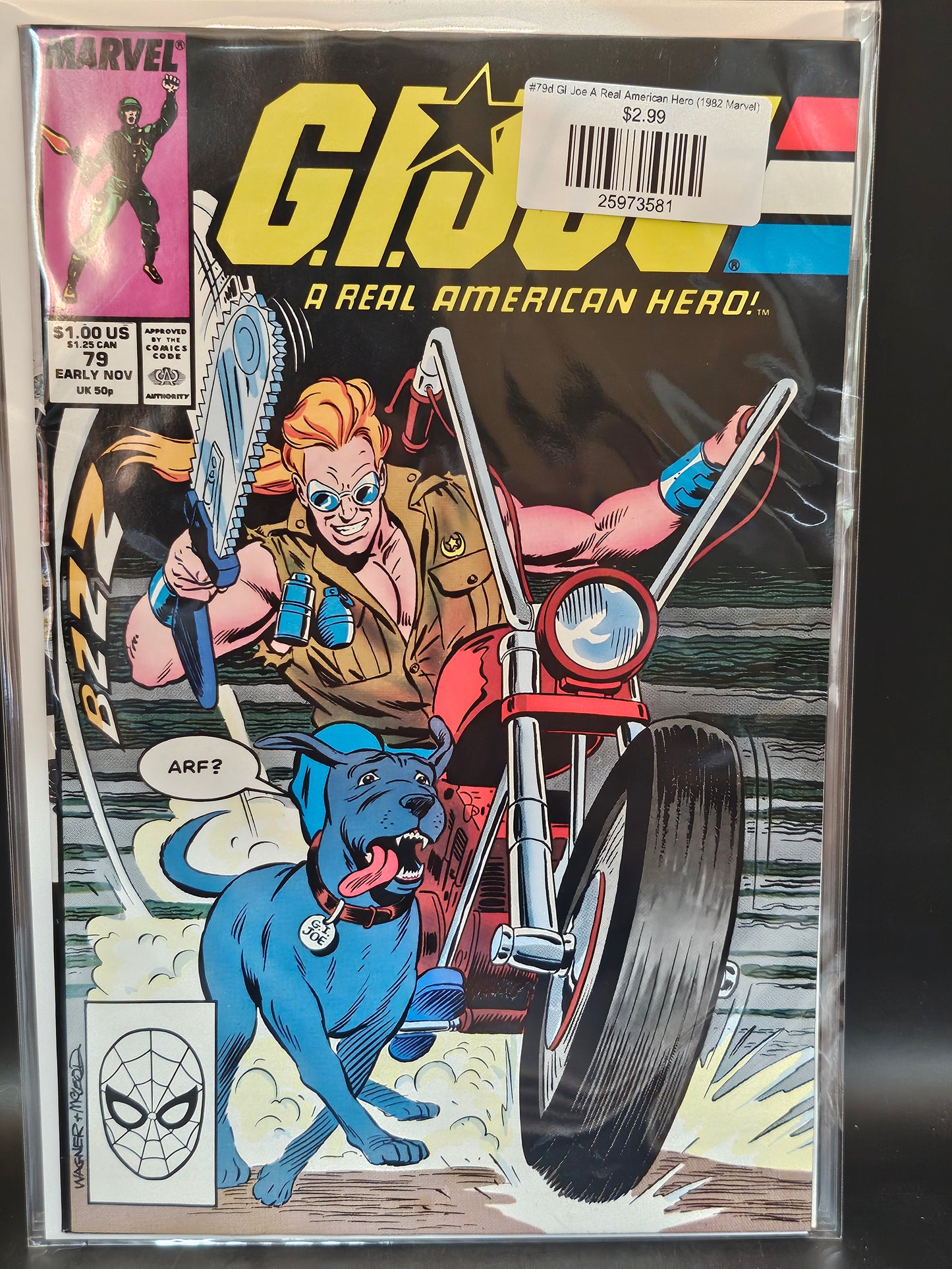 #79d GI Joe A Real American Hero (1982 Marvel)