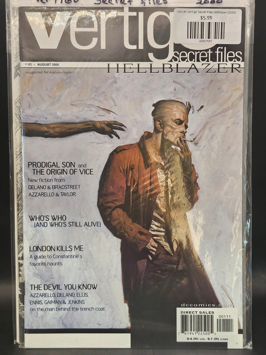 (OS) #1 Vertigo Secret Files Hellblazer (2000)