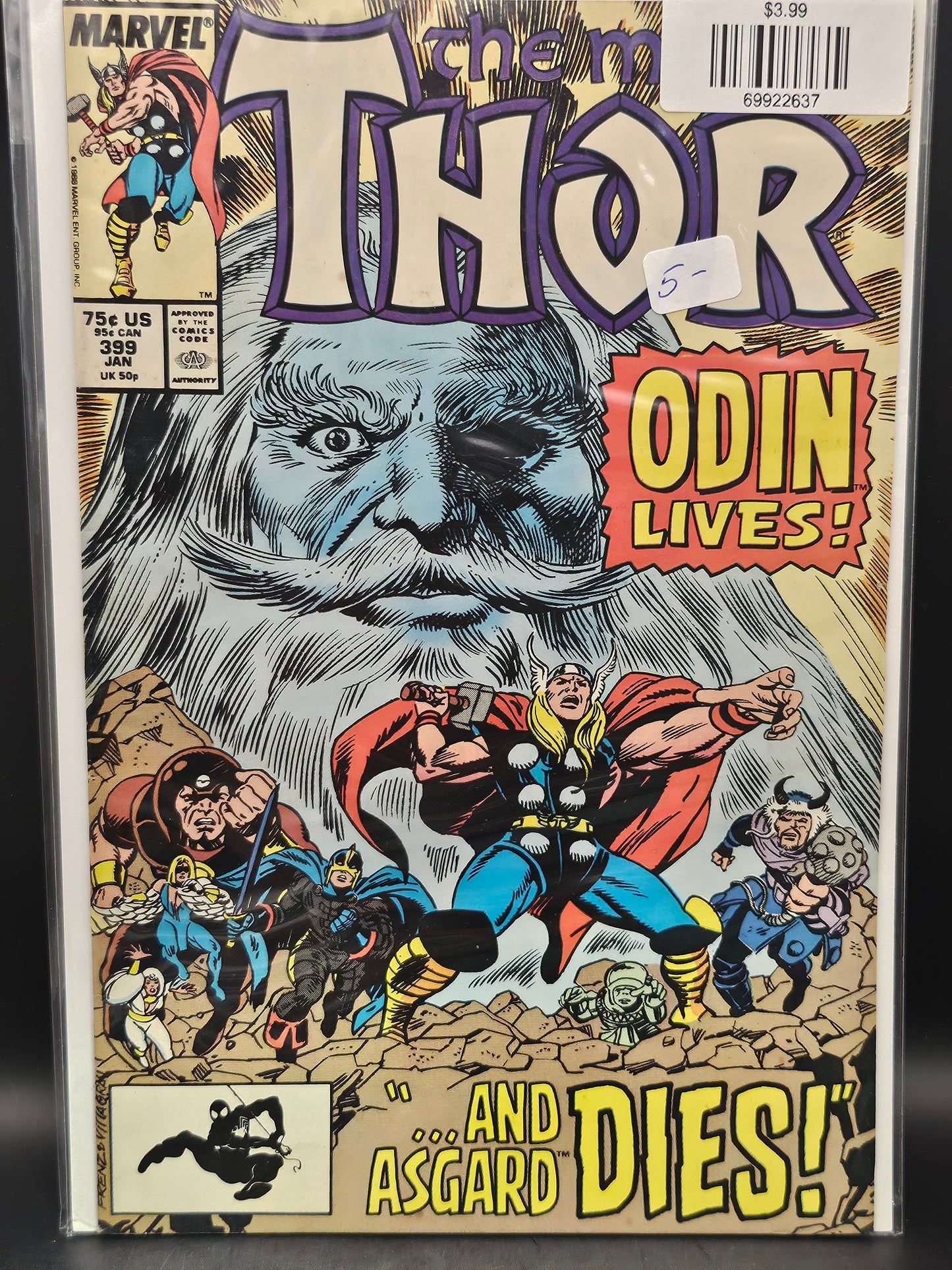 #399d Thor (1962 Marvel 1st Series Journey Into Mystery)