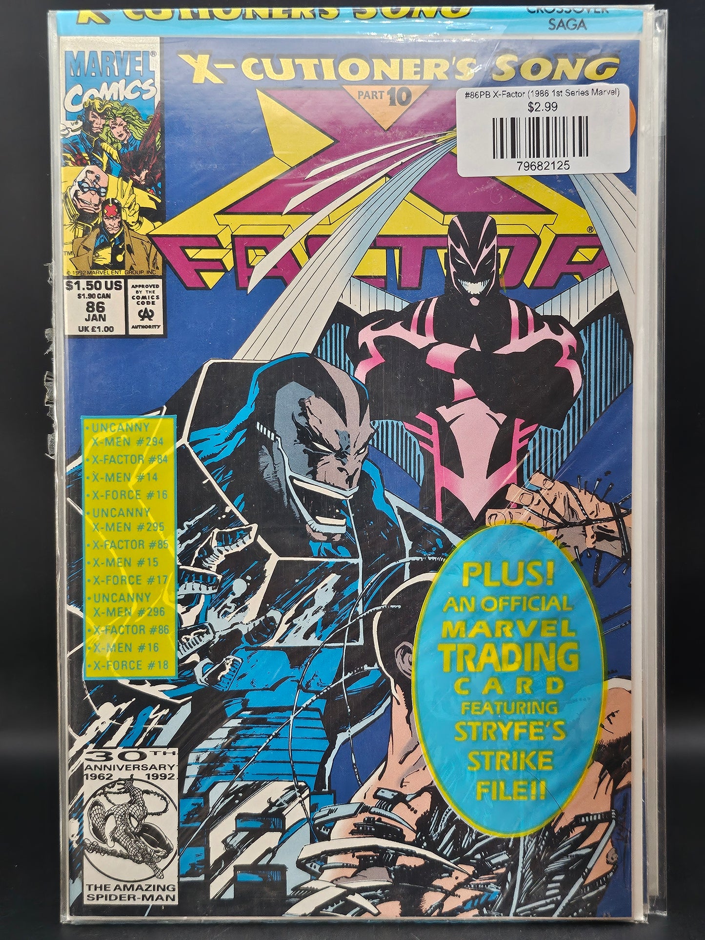 #86PB X-Factor (1986 1st Series Marvel)
