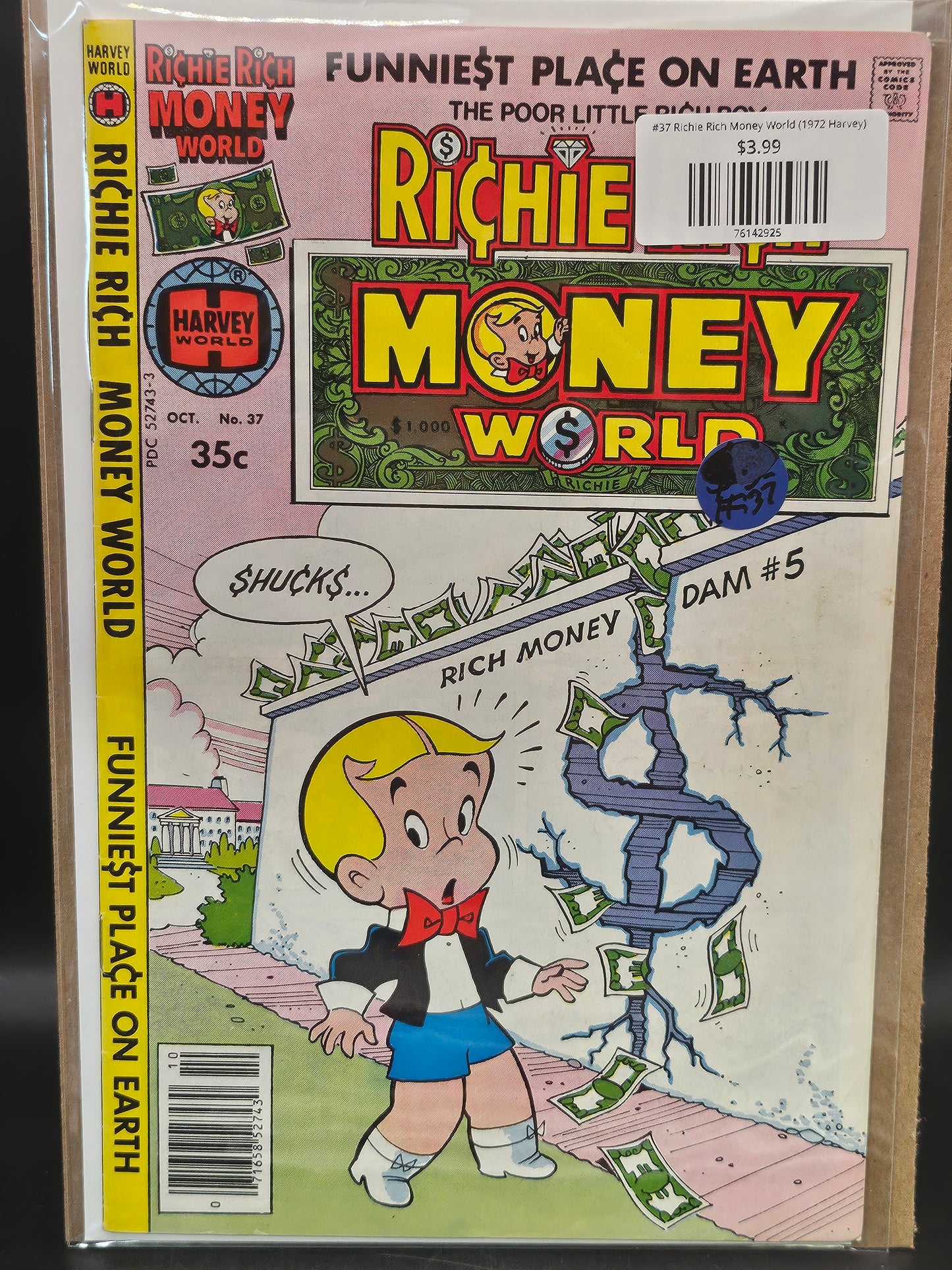 #37 Richie Rich Money World (1972 Harvey)