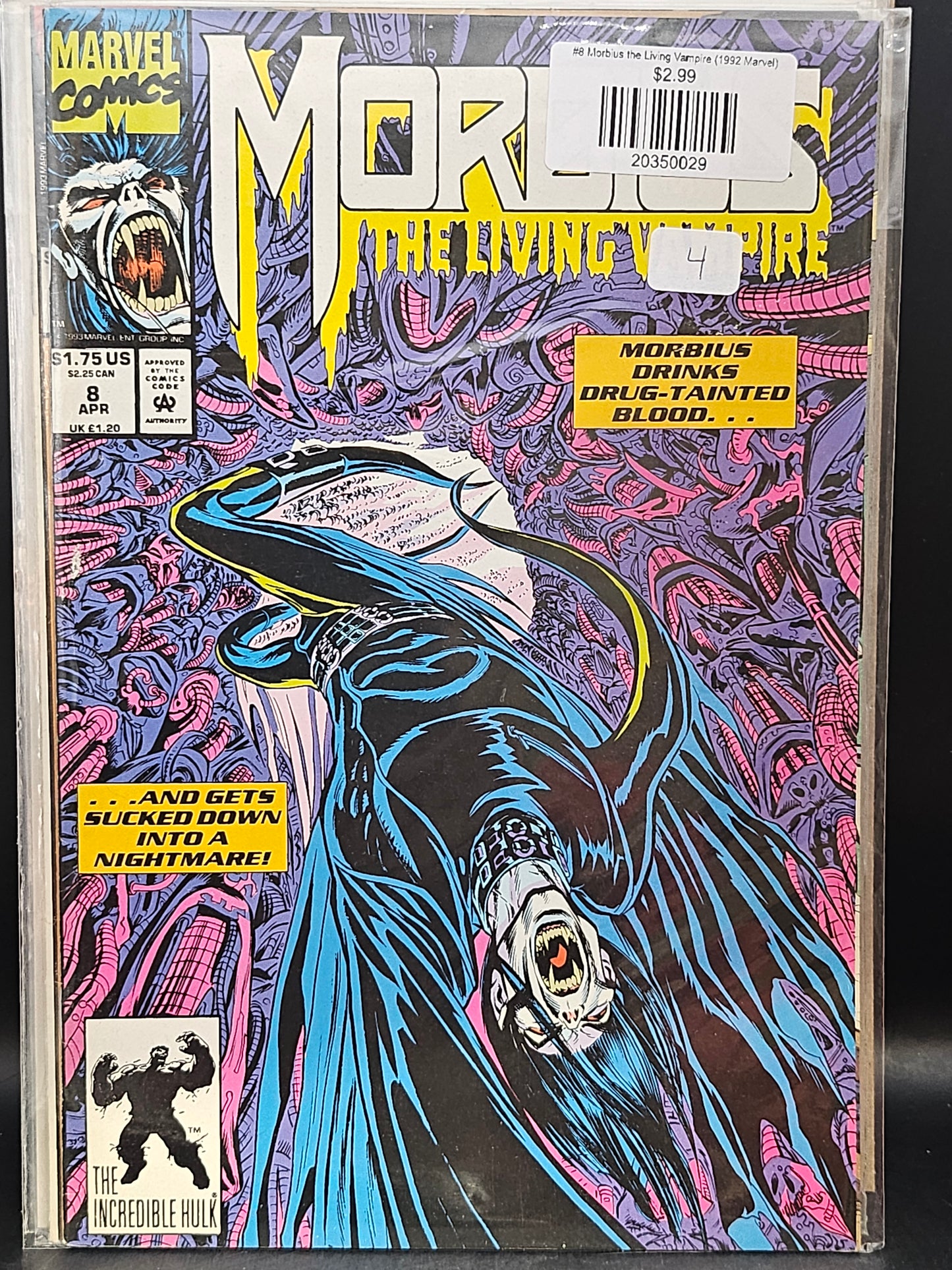 #8 Morbius the Living Vampire (1992 Marvel)