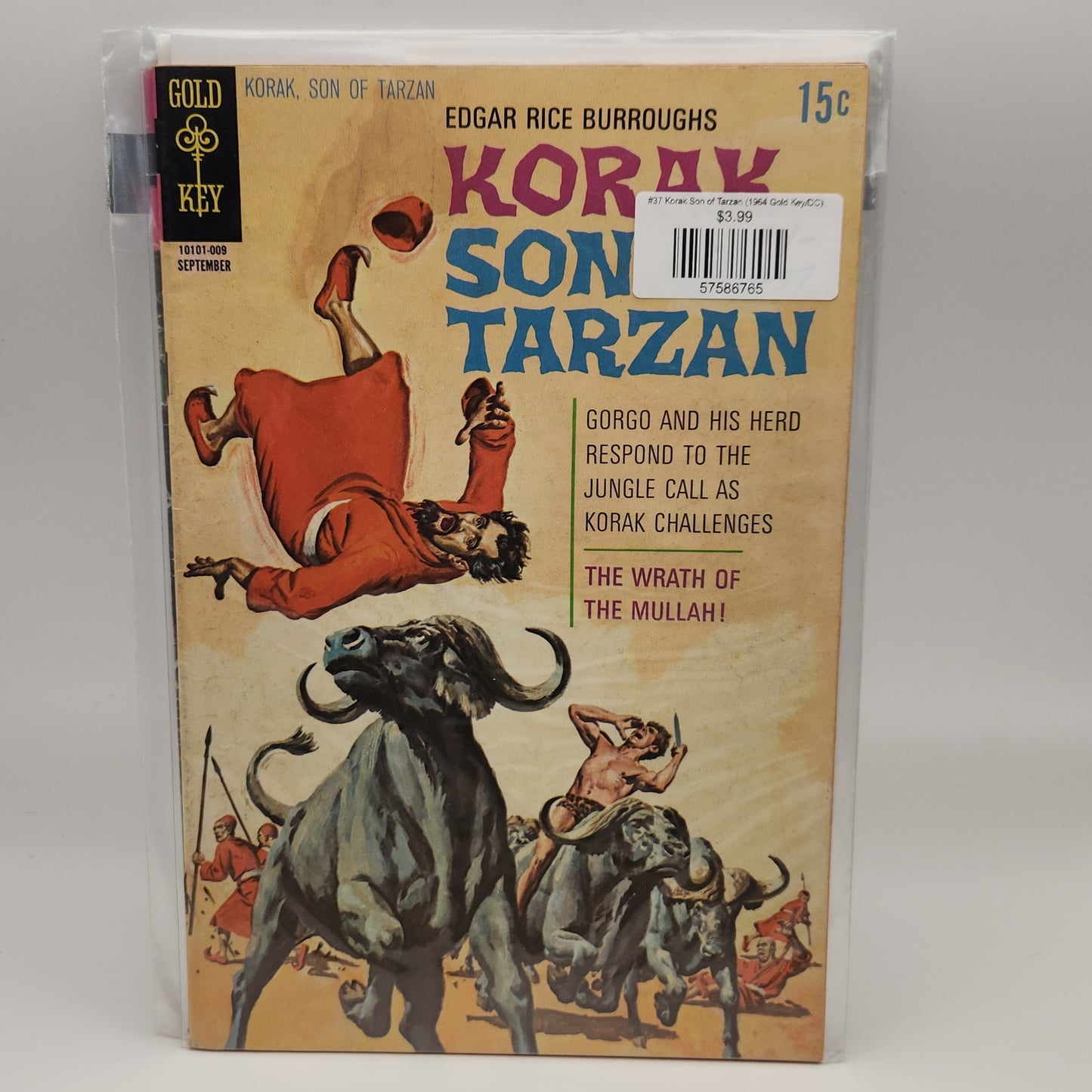 #37 Korak Son of Tarzan (1964 Gold Key/DC)