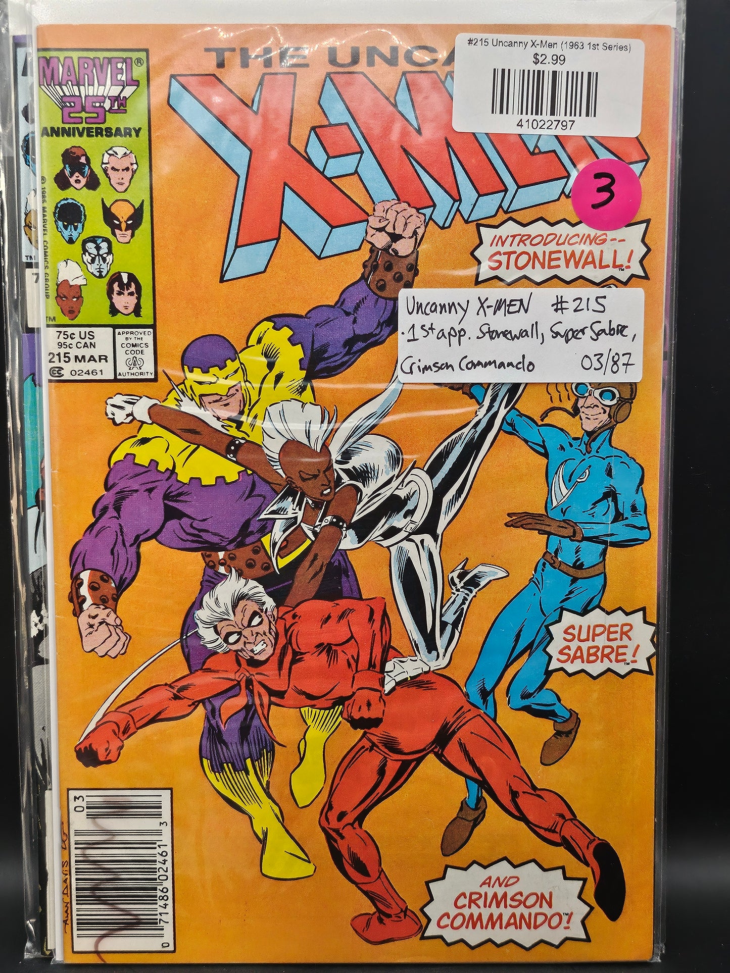 #215 Uncanny X-Men (1963 1st Series)