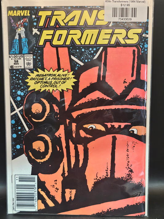 #58n Transformers (1984 Marvel)