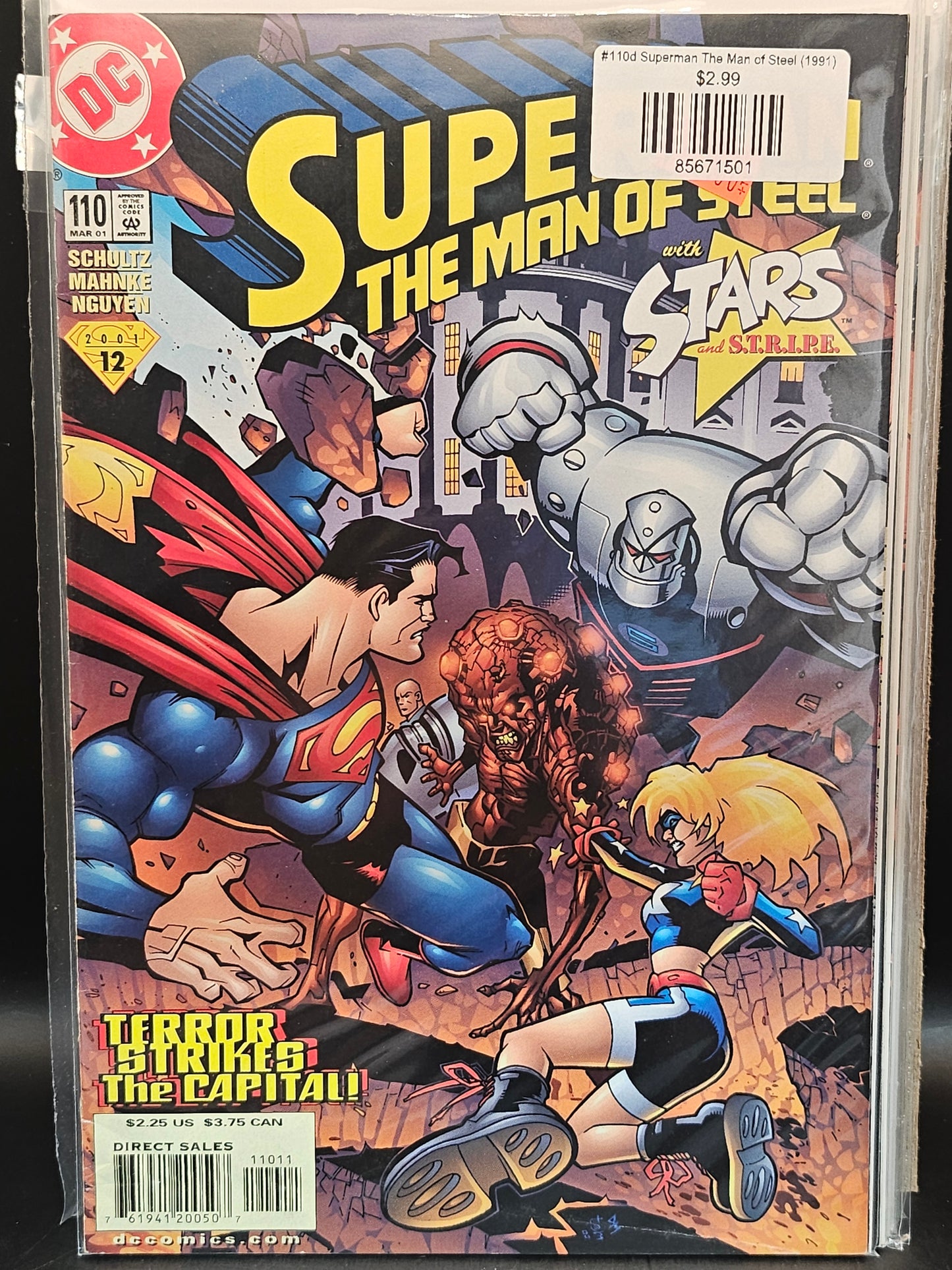 #110d Superman The Man of Steel (1991)