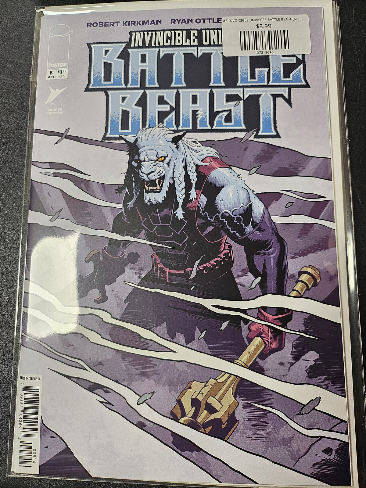 #8 INVINCIBLE UNIVERSE BATTLE BEAST (4TH PTG)