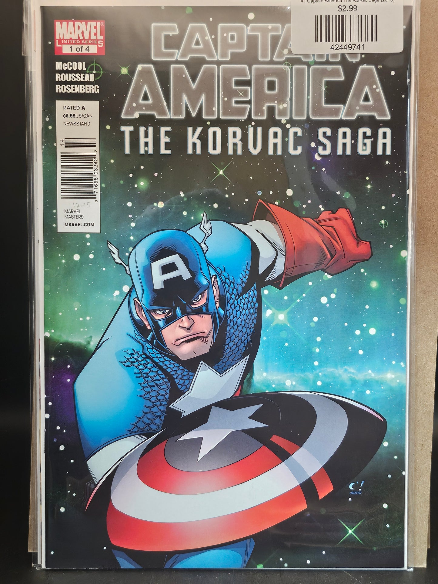 #1 Captain America The Korvac Saga (2010)