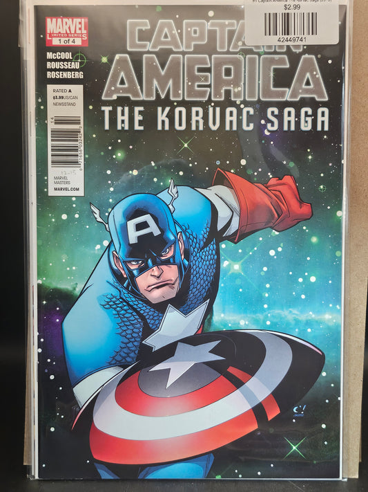 #1 Captain America The Korvac Saga (2010)